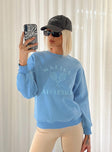 Malibu Athletics Sweatshirt Blue