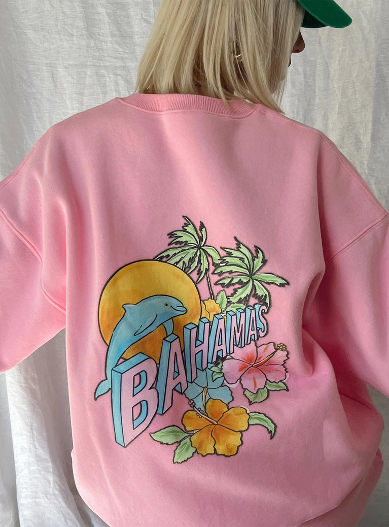 Bahamas Sweatshirt Pink