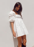 Princess Polly   Noha Mini Dress White