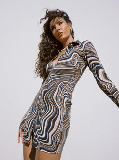 Princess Polly Dress  Motel Avaya Dress 70's Ripple