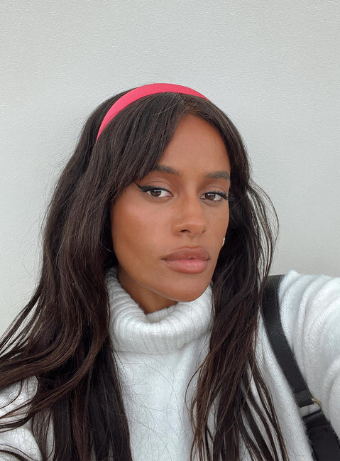 Headband Silky material  Wide band 