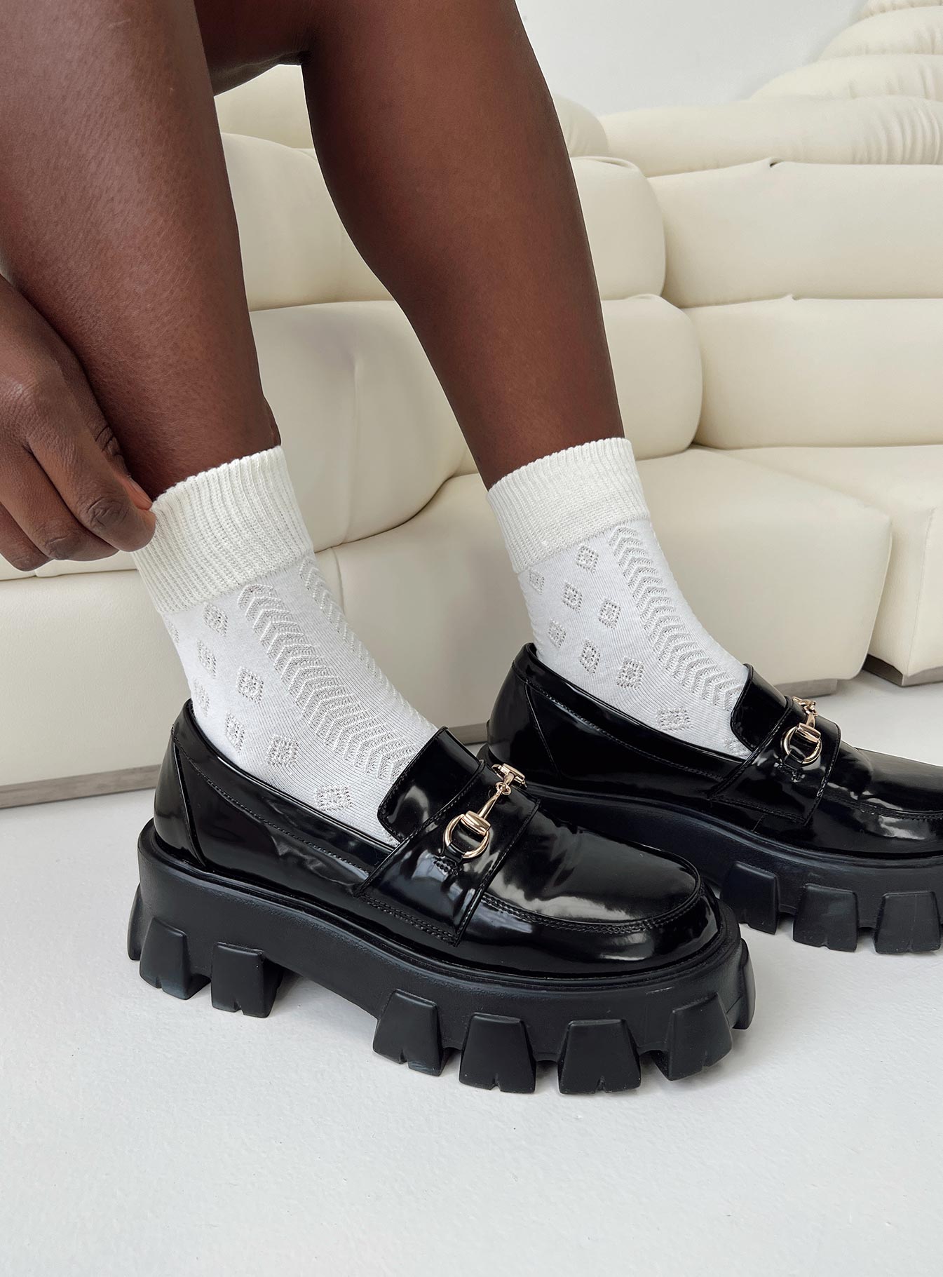 Elasticated cuff Good stretch