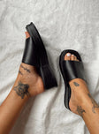 Bayshore Sandals Black