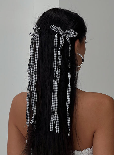 Tinashel Hair Bow Black