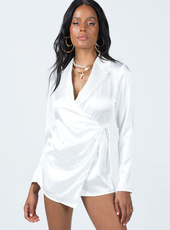 Savella Romper White