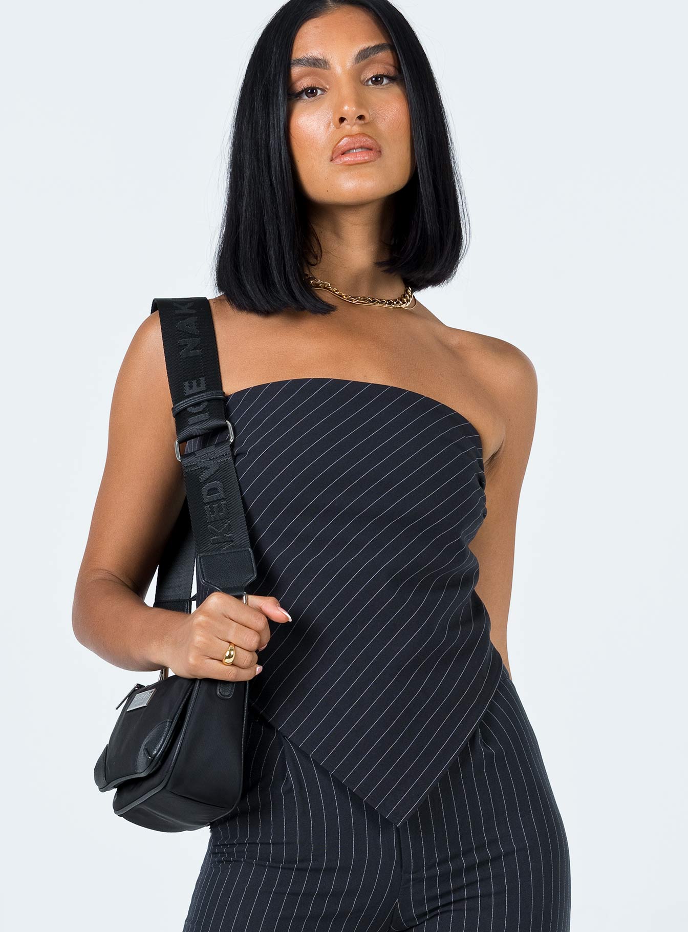 Titius Hair Scarf Navy