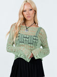 Cropped sweater Knit material Delicate - wear with care Wide neckline Drop shoulder  Good stretch
