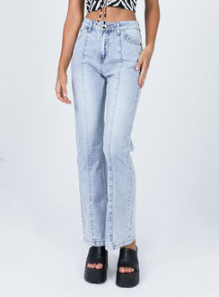 Princess Polly High Rise  Michael Denim Jeans Blue