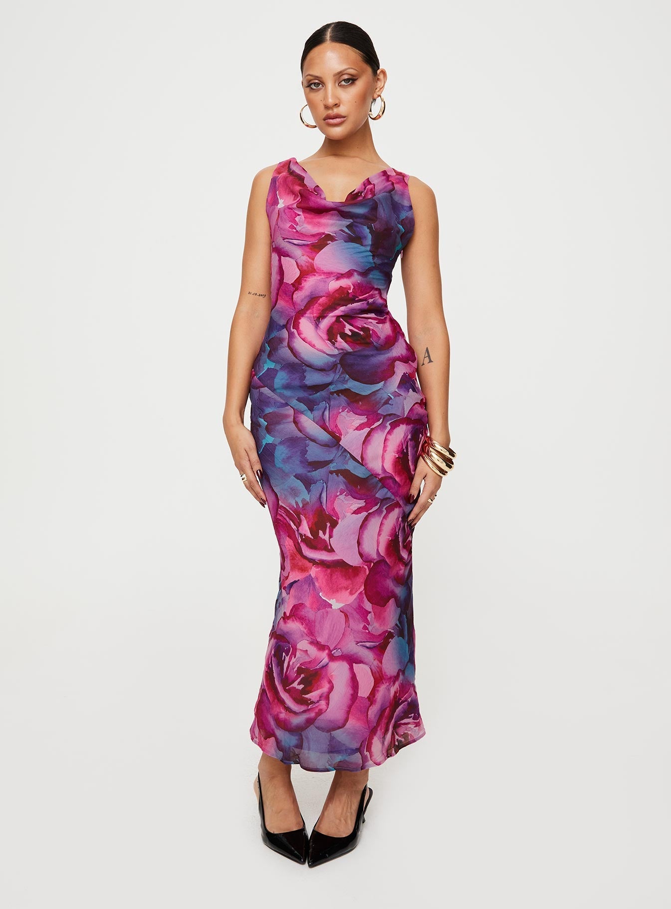 Shop Formal Dress - Philomena Maxi Dress Multi fifth image