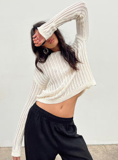 The Adrianna Sweater Cream