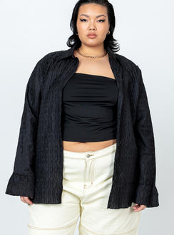 Chrisley Shirt Black Curve