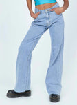 Hallstatt Wide Leg Denim Jeans