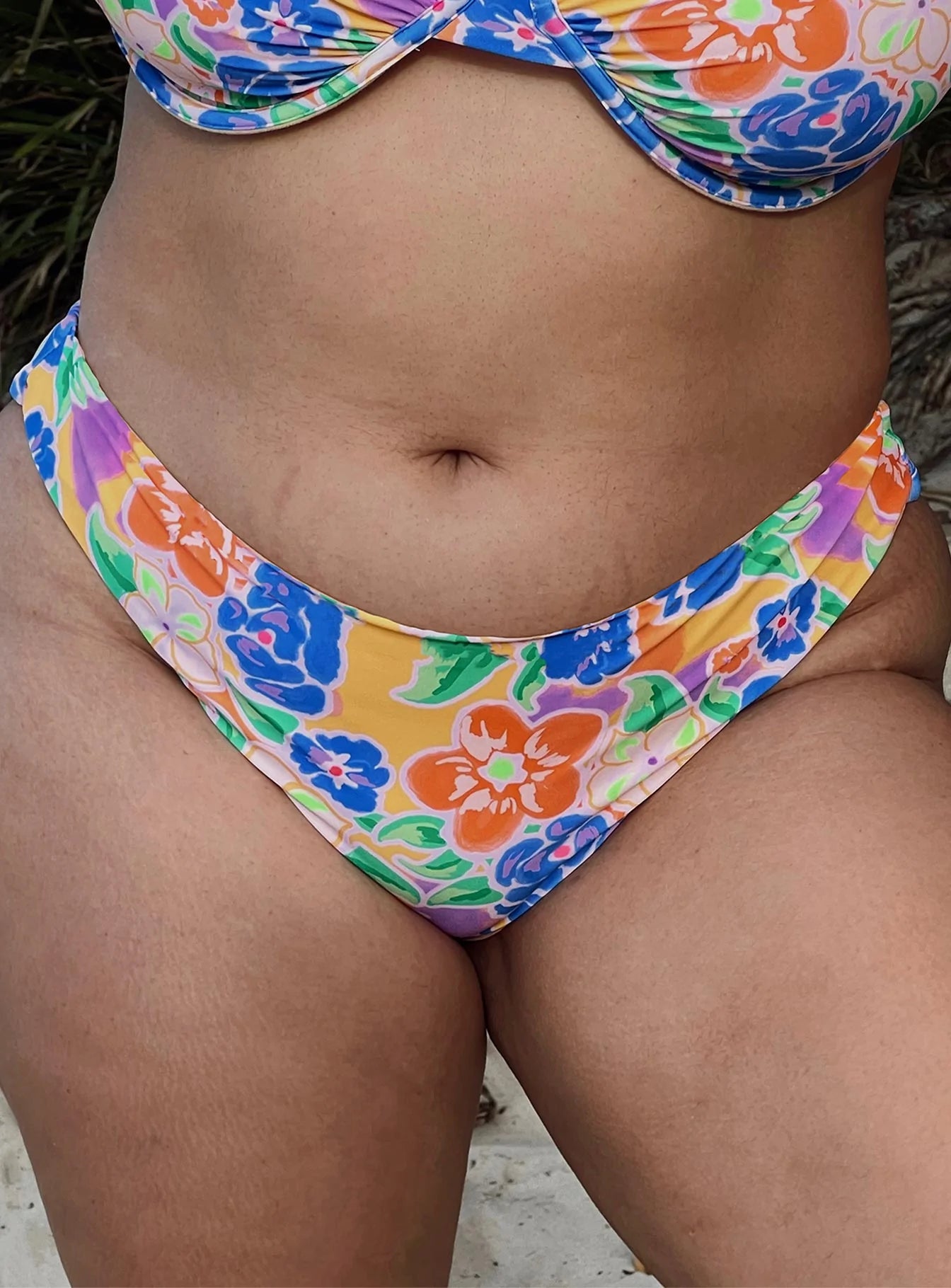 Bikini bottoms High cut design Cheeky cut bottoms Fully lined Print may vary between styles