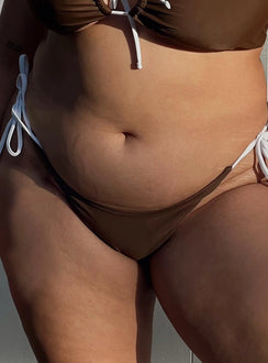 Bikini bottoms Tie side design Cheeky cut bottoms Fully lined