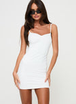 Natalay Mini Dress White
