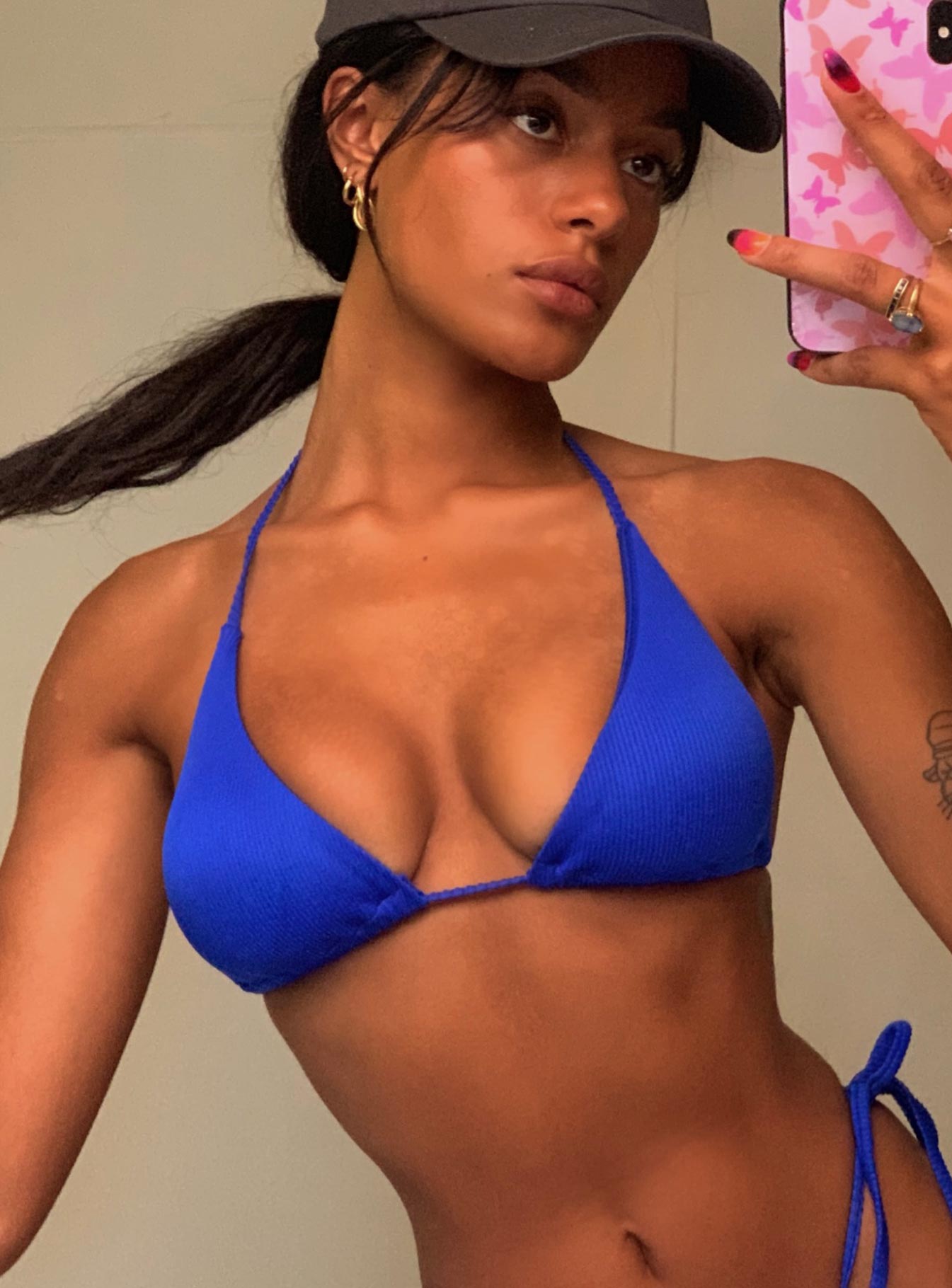 Jenner Bikini Top Monday Blues