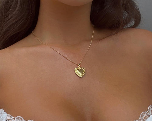 Lock It Up Gold Plated Necklace Princess Polly Lower Impact