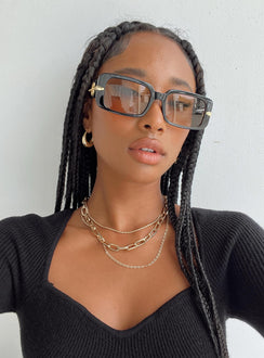 Solano Sunglasses Black / Yellow