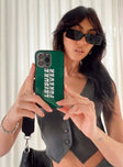 Lesiure Forever iPhone Case Green