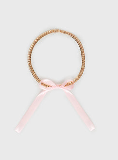 Looking For Love Necklace Gold