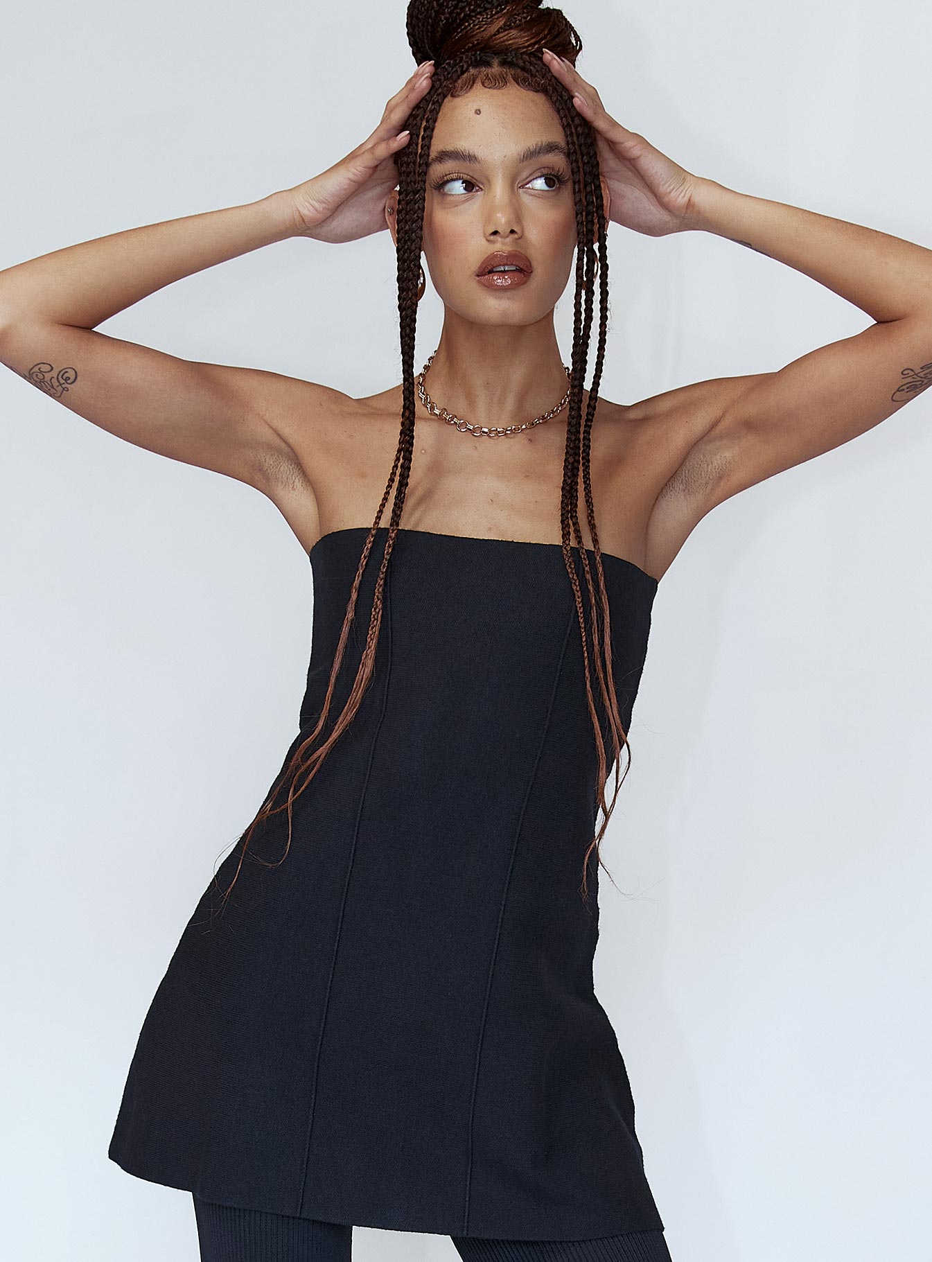 Anderson Strapless Top Black