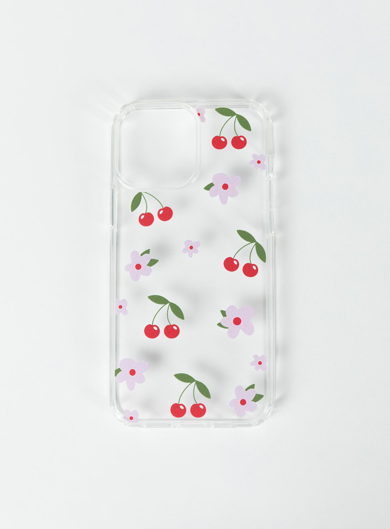 iPhone case Clear plastic style Graphic print Lightweight