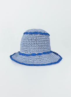 Bucket hat Crochet design Internal drawstring Wired brim