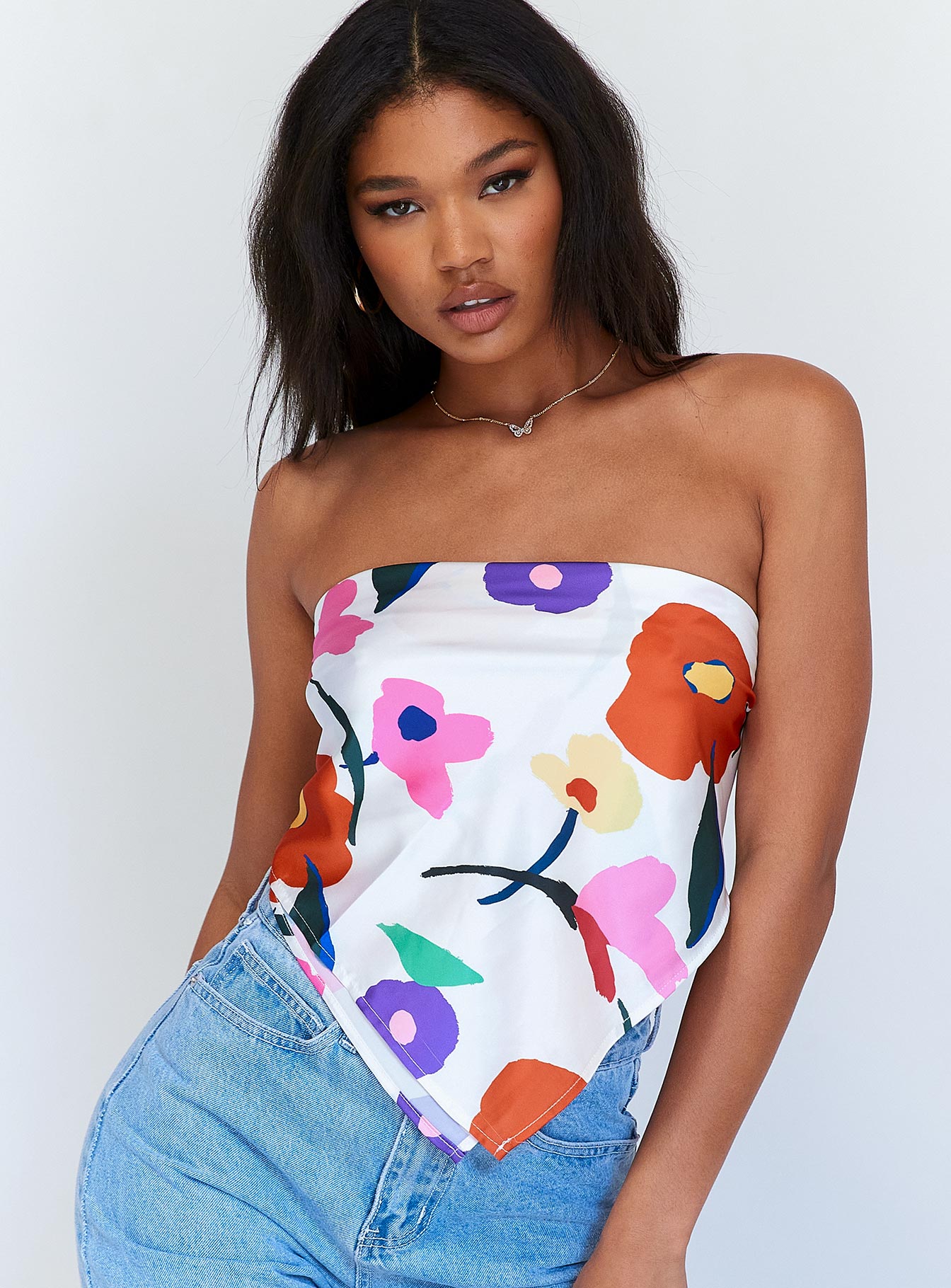 Painterly Hair Scarf