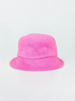 Bucket hat Terry towelling material Soft brim Inner band Fully lined