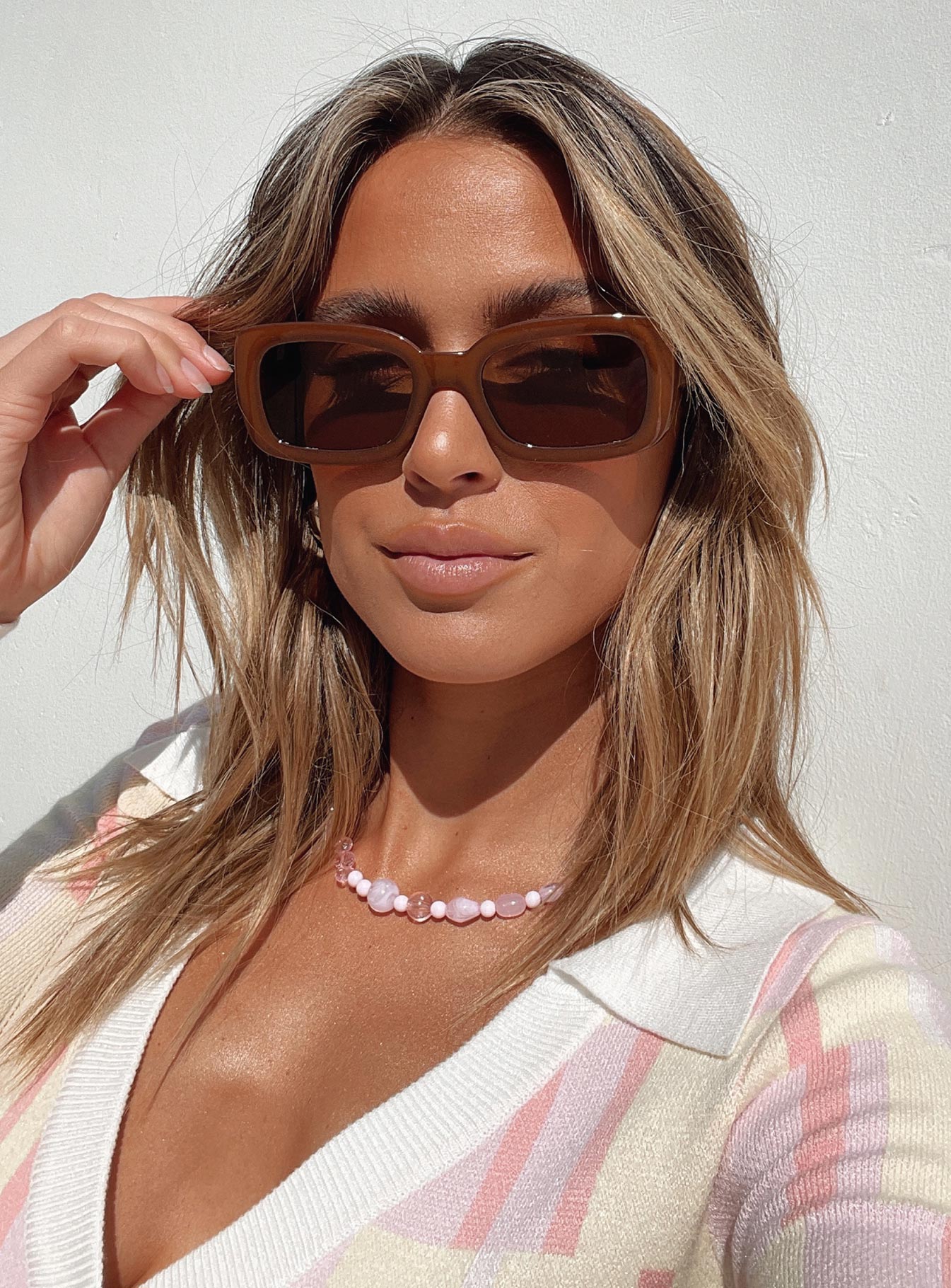 Alexis Sunglasses Dark Brown Eco