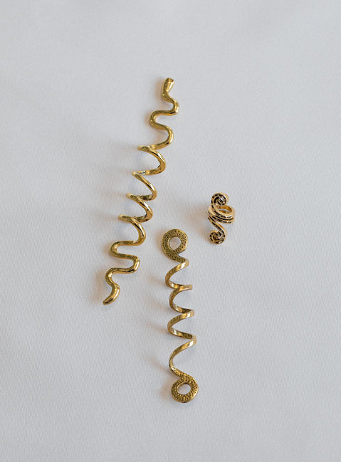 Amber Hair Twister Gold