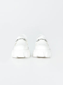 Penny Lane Loafer White
