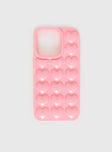 Valentina iPhone Case Pink