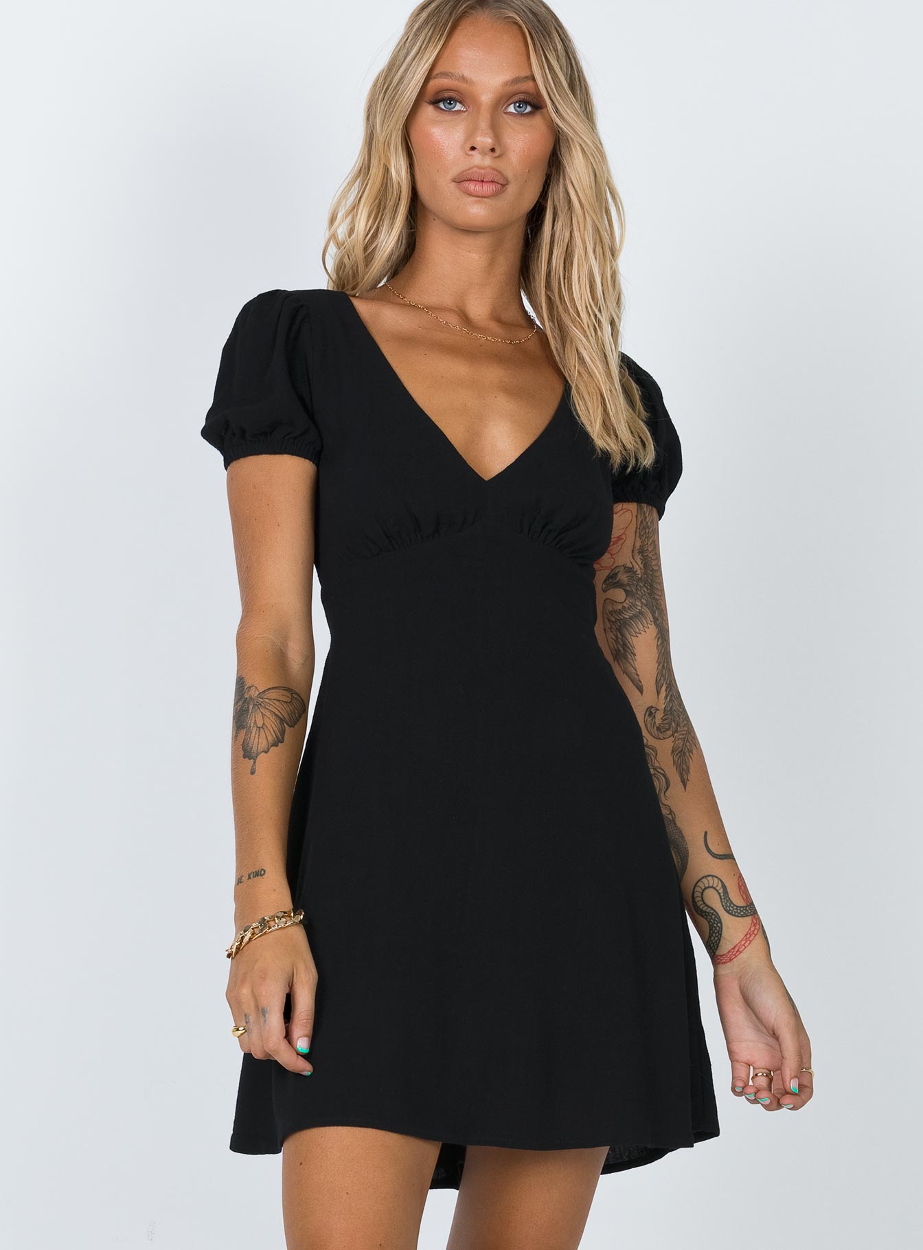 Princess Polly   Smith Mini Dress Black