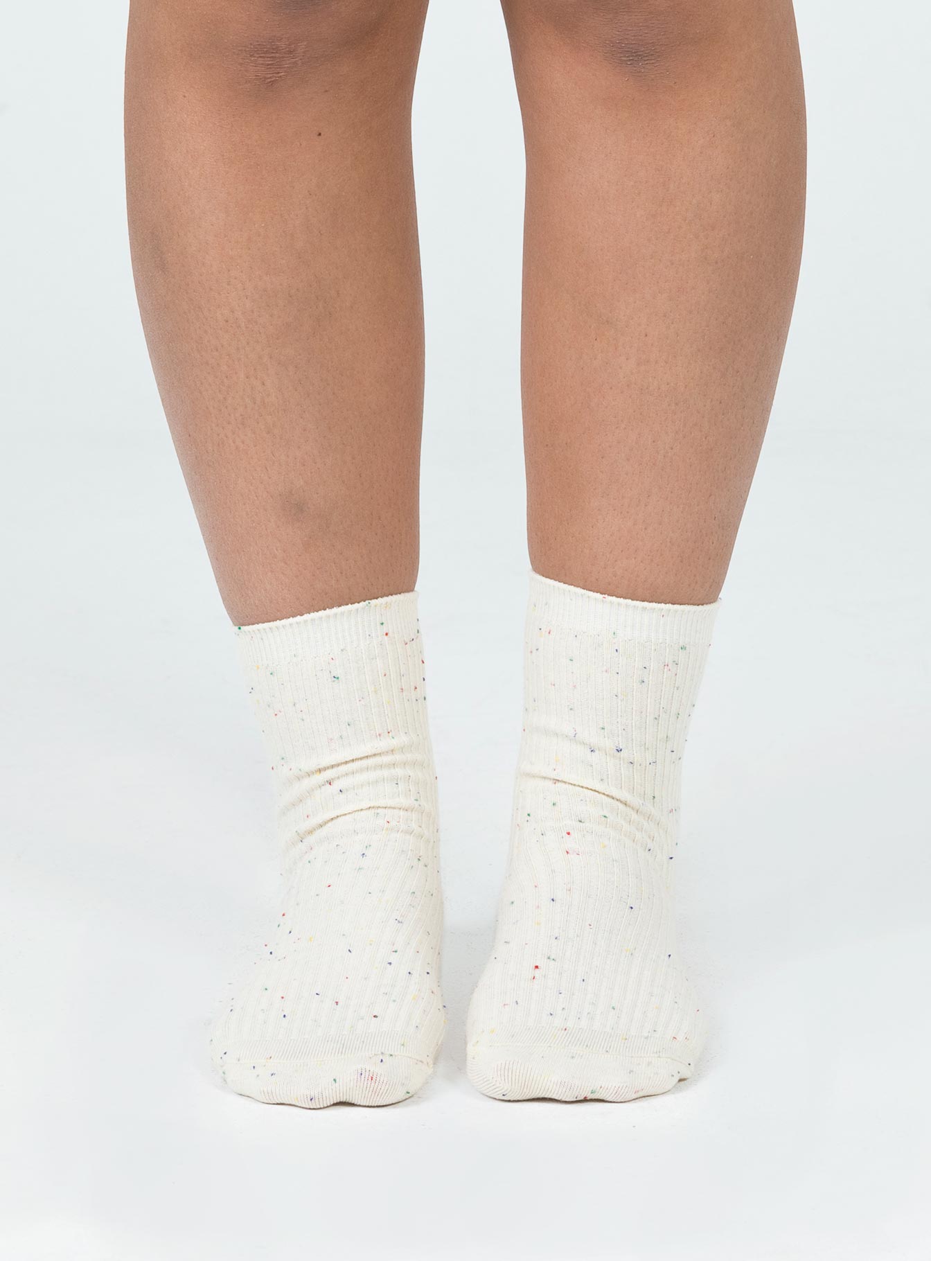 Socks Speckle design  Ribbed material 