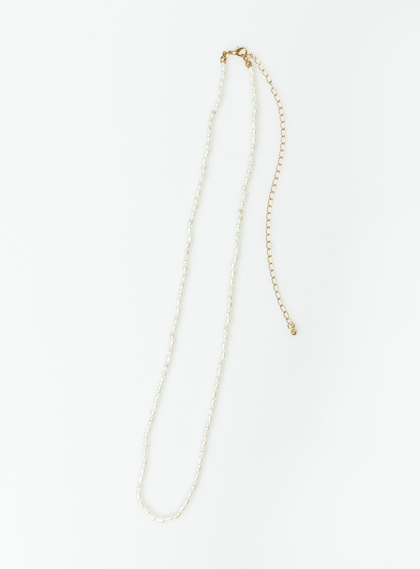 Chain belt Pearl detail Gold toned Lobster clasp fastening