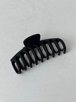 Hair clip Alligator style clip Matte finish
