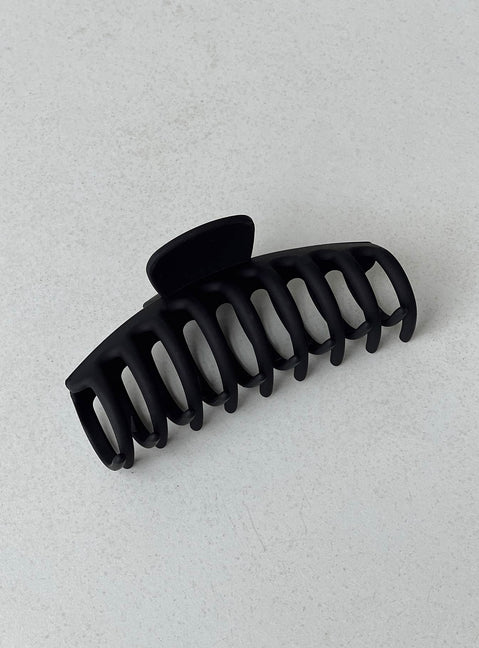 Hair clip Alligator style clip Matte finish