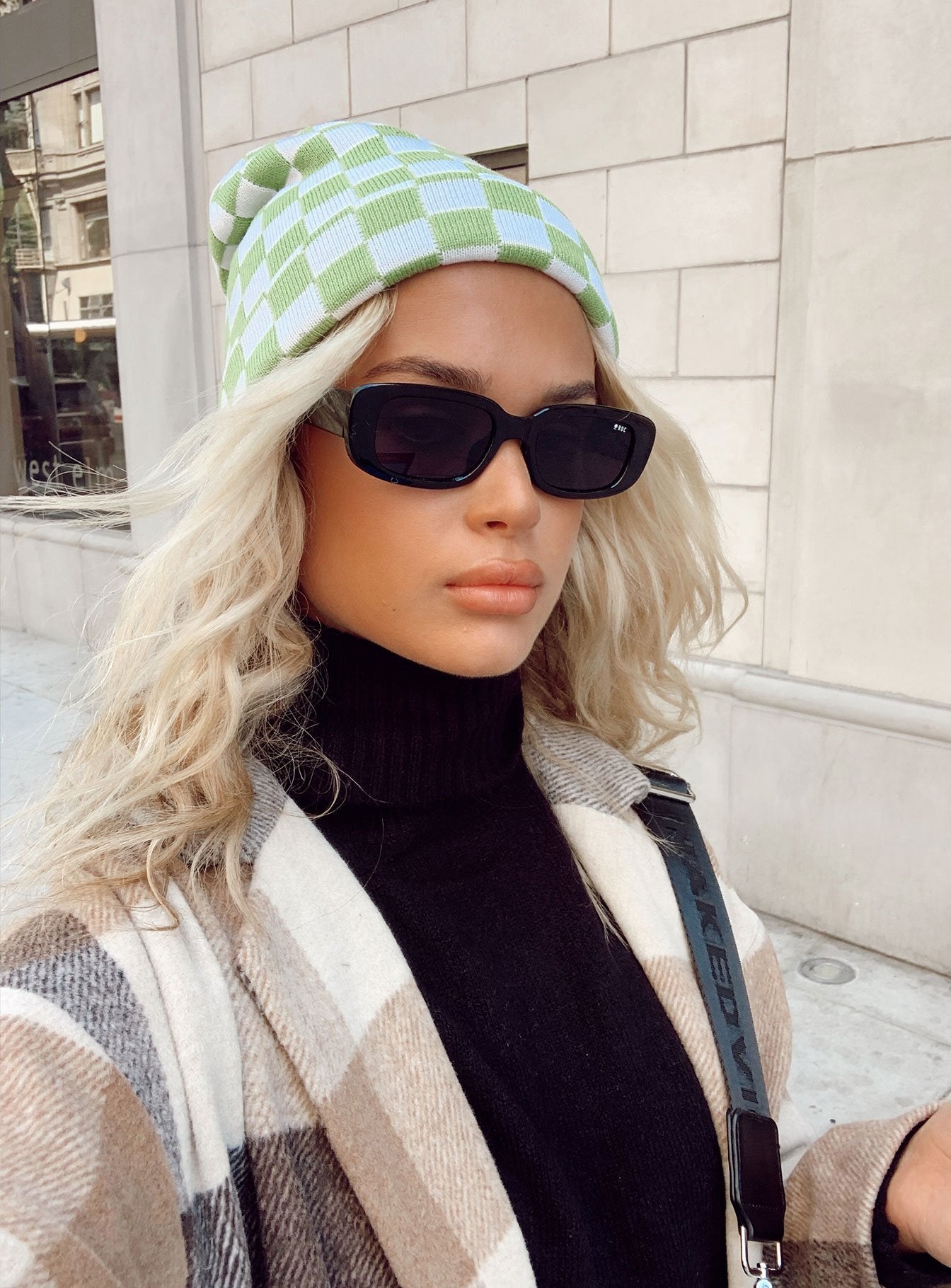 Play The Game Beanie Green / White