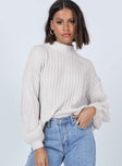 Innerbloom Oversized Sweater Beige