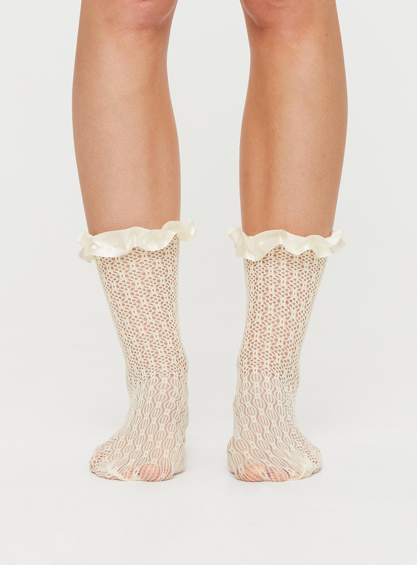 Thekla Frill Socks Yellow
