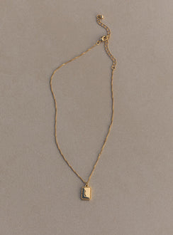 Scottson Gold Plated Pendant Necklace