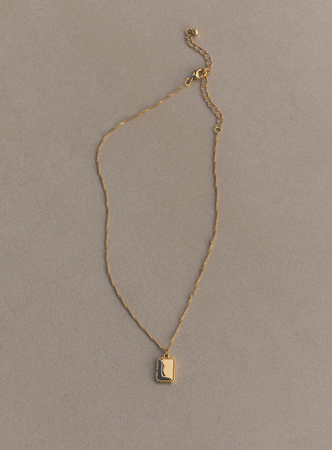 Scottson Gold Plated Pendant Necklace