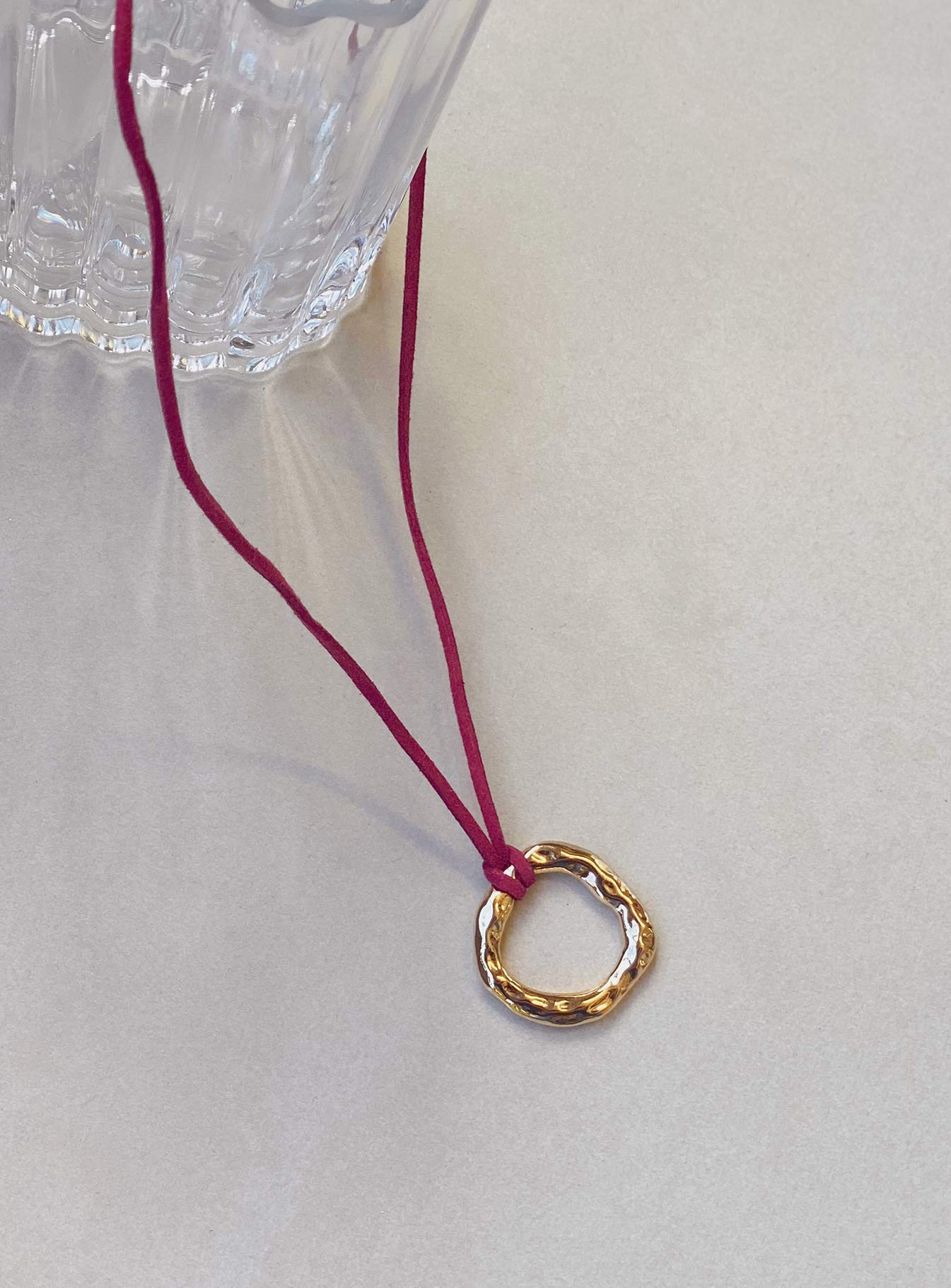 Morland Necklace Pink / Gold
