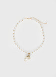 Rosarito Necklace Pearl