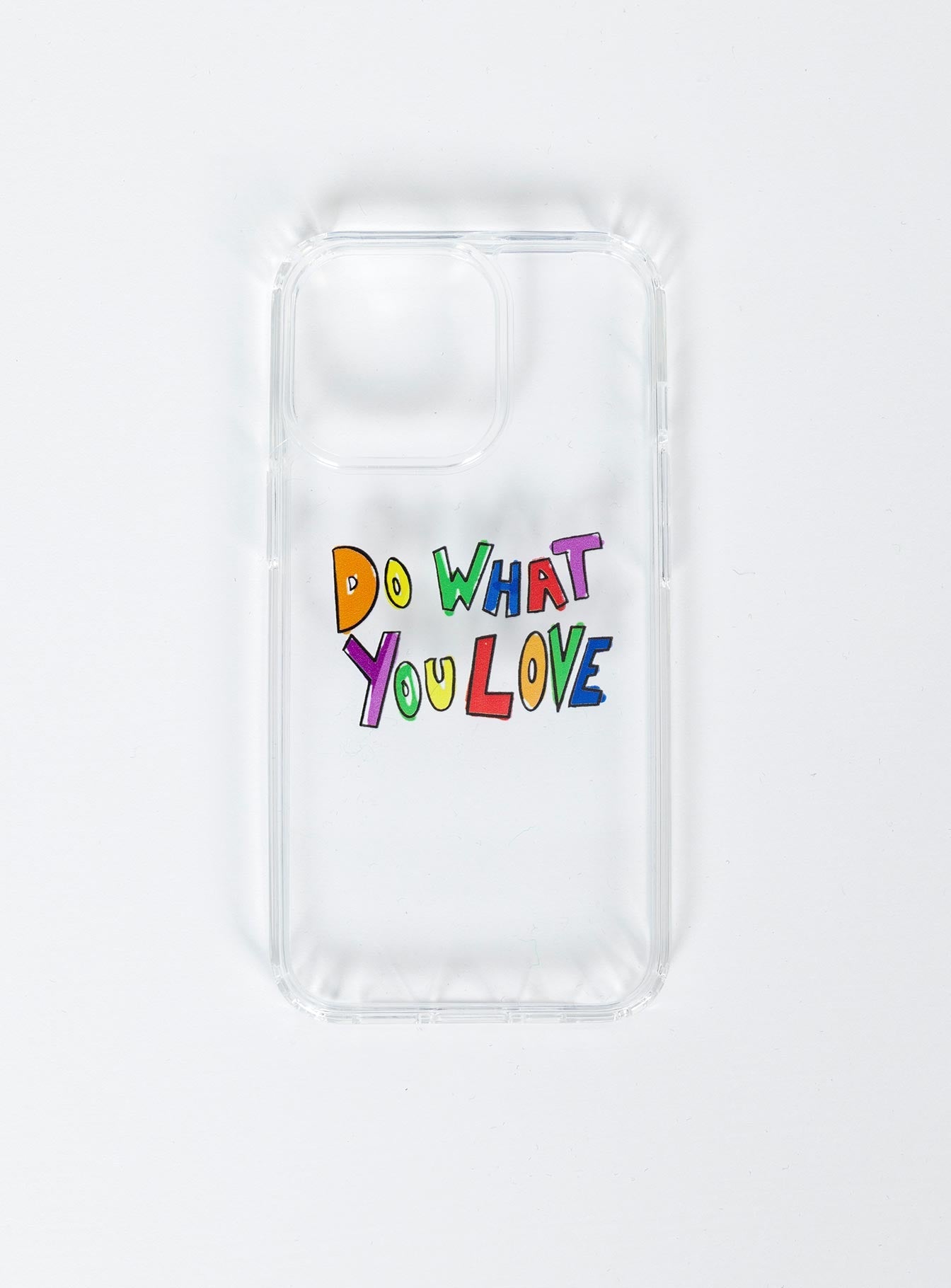 iPhone case Clear plastic style colourful Graphic print