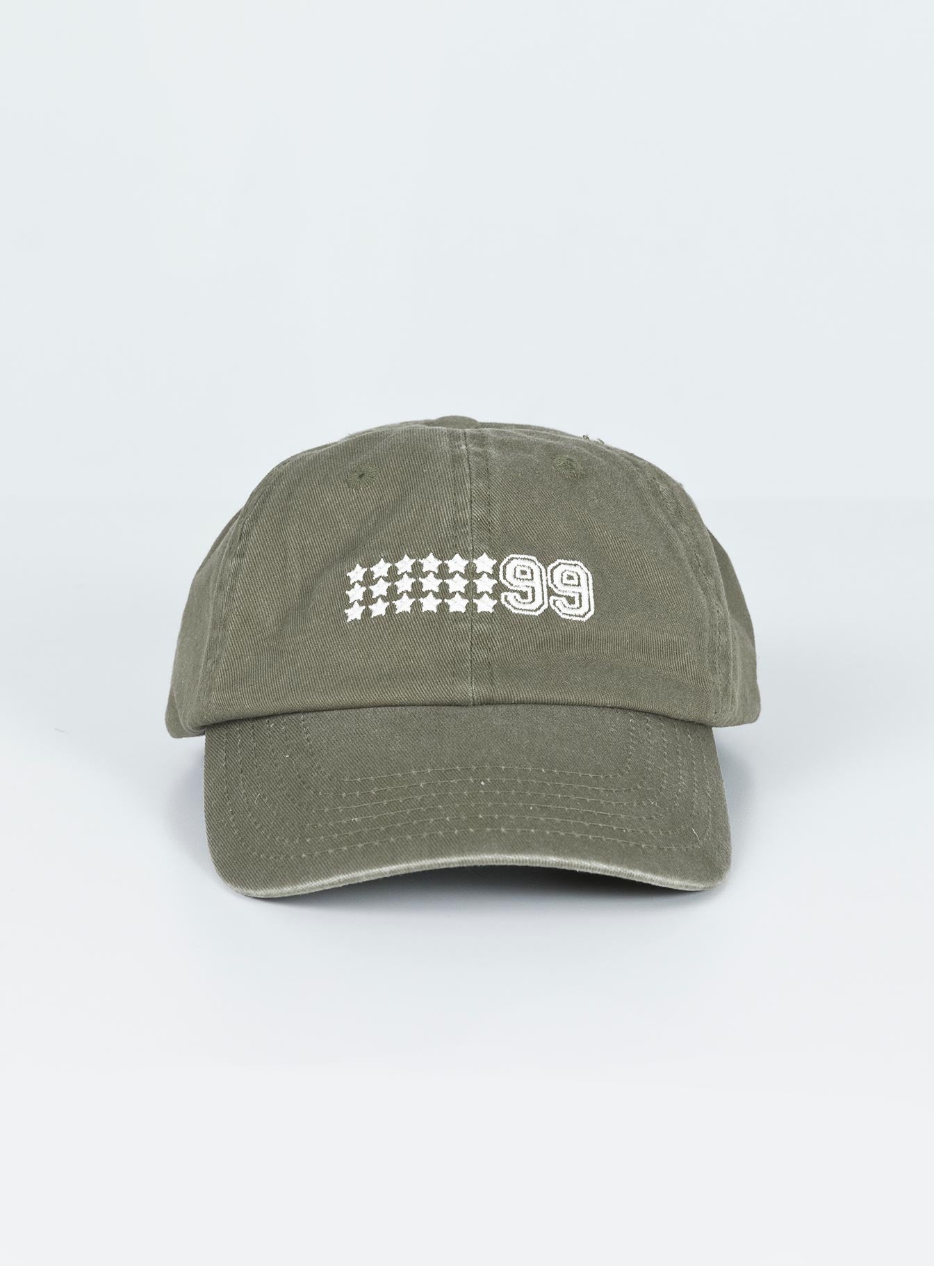 Dad cap Embroidered graphic Adjustable back OSFM
