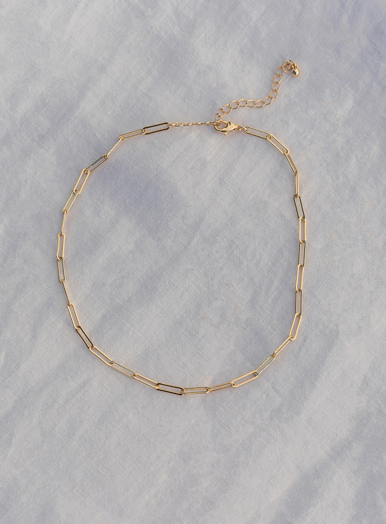 Patanto Gold Plated Necklace
