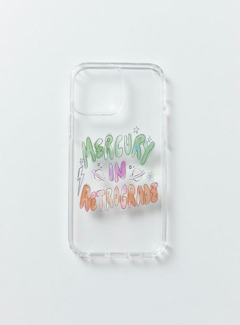 iPhone case Princess Polly exclusive Clear plastic style Graphic print