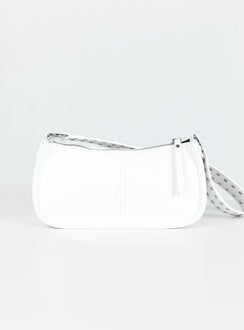 Bag Faux leather material Zip fastening Adjustable & removable cross-body strap Removable fixed shoulder strap Internal pocket Silver-toned hardware Flat base